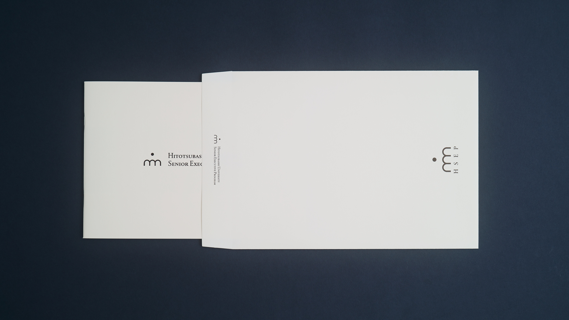 Hitotsubashi Senior Executive Program (HSEP)'s Brochure and Envelopes