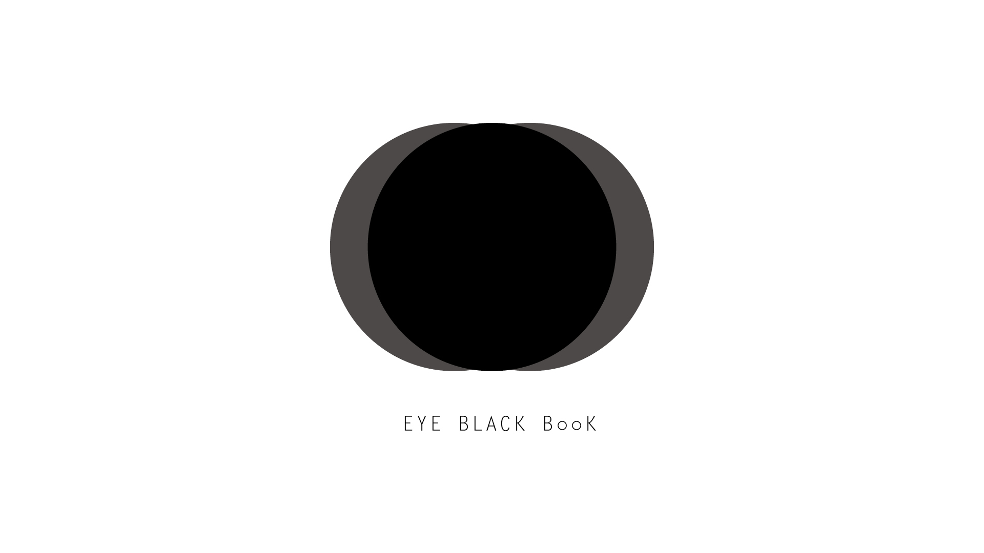 Logotype for EYE BLACK BOOK
